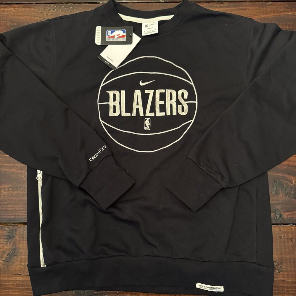 Nike Portland Trail Blazers NBA Team Standard Issue Travel Sweatshirt